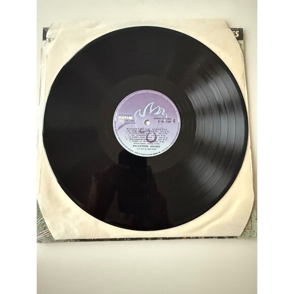 Salvatore Adamo 2 LP Mademoiselle Attendez 1982 Pathe Records Import France EX - Picture 10 of 11